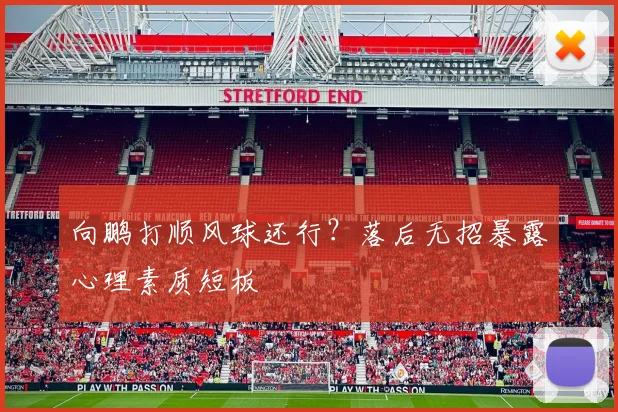 向鹏打顺风球还行？落后无招暴露心理素质短板