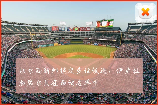 切尔西新帅锁定多位候选，伊劳拉和席尔瓦在面试名单中